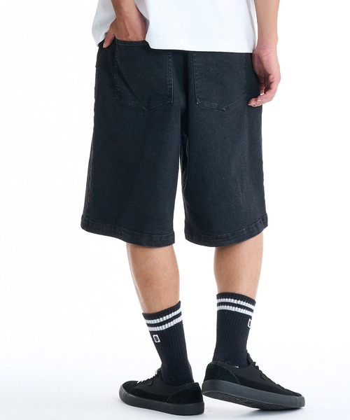 ELEMENT(エレメント)の「ELEMENT/エレメント ハーフパンツ ショートパンツ ショーツ デニム BG021600(デニムパンツ・メンズ・グレー/ブラック/ライトインディゴブルー/インディゴブルー・L/XL/M)」の6枚目の写真