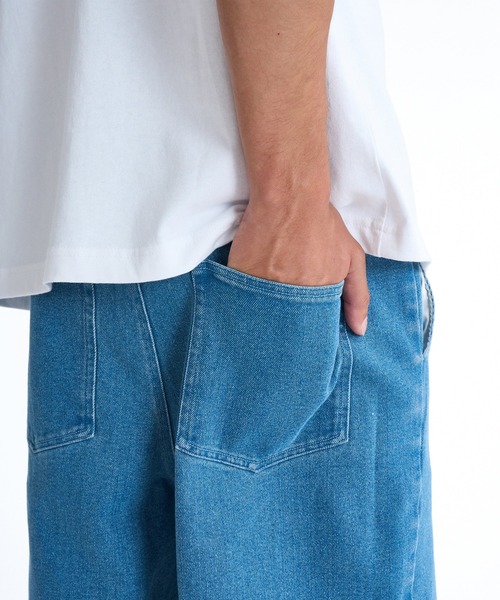 ELEMENT(エレメント)の「ELEMENT/エレメント ハーフパンツ ショートパンツ ショーツ デニム BG021600(デニムパンツ・メンズ・グレー/ブラック/ライトインディゴブルー/インディゴブルー・L/XL/M)」の13枚目の写真