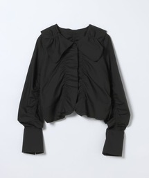 JEANASIS（ジーナシス）の「シャーリングギャザーブラウス/650631（シャツ/ブラウス）」