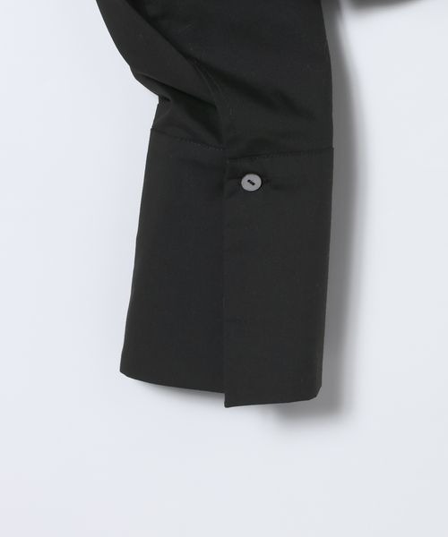 JEANASIS（ジーナシス）の「シャーリングギャザーブラウス/650631（シャツ/ブラウス・レディース・ブルー系その他/ブラック/ホワイト・FREE）」の8枚目の写真