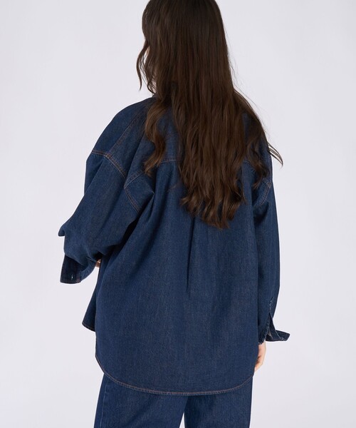 To b. by agnes b.(トゥービーバイアニエスベー)の「To b. by agnes b. × NEEDBY heritage DAISY WITH TO B.(シャツ/ブラウス・レディース・ブルー系その他・FREE)」の6枚目の写真