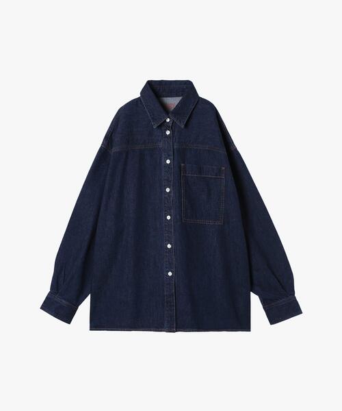 To b. by agnes b.(トゥービーバイアニエスベー)の「To b. by agnes b. × NEEDBY heritage DAISY WITH TO B.(シャツ/ブラウス・レディース・ブルー系その他・FREE)」の2枚目の写真