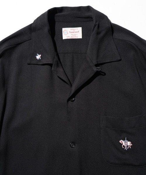 2AM(ツーエイエム)の「TOWNCRAFT タウンクラフト / 50S EMB SS SHIRT(シャツ/ブラウス・メンズ・ブラウン/ブラック・SMALL/MEDIUM/LARGE)」の21枚目の写真