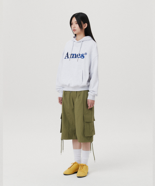 AMESWORLDWIDE（アメスワールドワイド）の「BASIC LOGO HOODIE LIGHT GREY（パーカー・メンズ・その他・SMALL/MEDIUM/LARGE）」の5枚目の写真