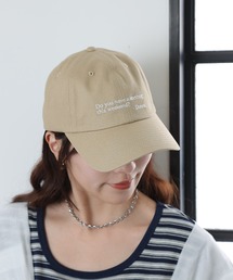 COLONY 2139（コロニートゥーワンスリーナイン）の「トーク刺繍ツイルキャップ（キャップ）」