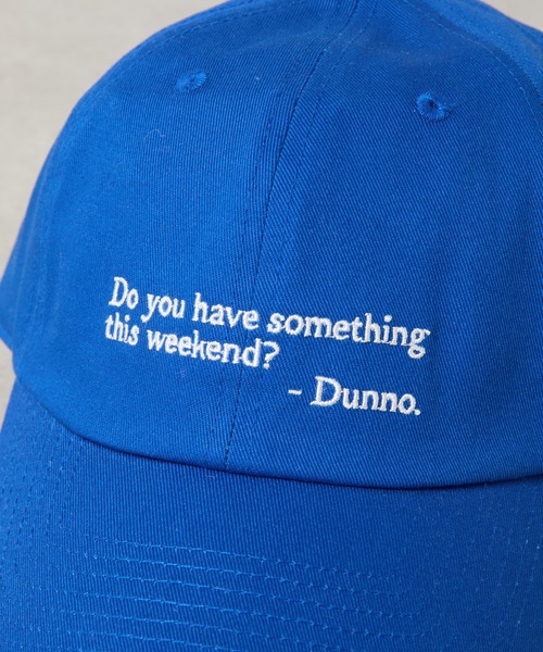 COLONY 2139（コロニートゥーワンスリーナイン）の「トーク刺繍ツイルキャップ（キャップ・レディース・ブルー/ブラック/ベージュ・FREE）」の12枚目の写真