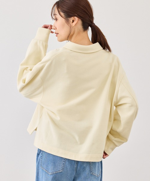 ROPE' PICNIC（ロペピクニック）の「スキッパースウェット（スウェット・レディース・ホワイト/ネイビー/ライトグレー/ベージュ系その他3・FREE）」の17枚目の写真