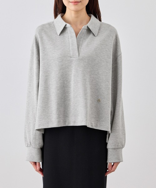 ROPE' PICNIC（ロペピクニック）の「スキッパースウェット（スウェット・レディース・ホワイト/ネイビー/ライトグレー/ベージュ系その他3・FREE）」の18枚目の写真