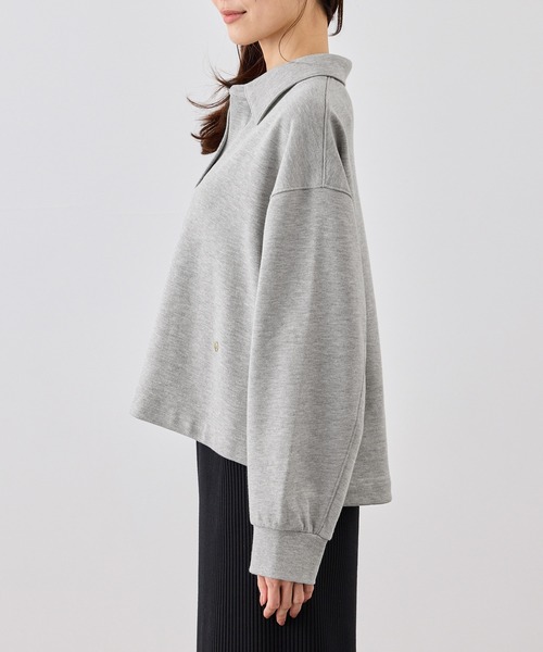 ROPE' PICNIC（ロペピクニック）の「スキッパースウェット（スウェット・レディース・ホワイト/ネイビー/ライトグレー/ベージュ系その他3・FREE）」の19枚目の写真