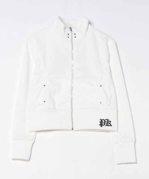 Ritzy(リッツィー)の「スリムジップアップ スウェット(スウェット・レディース・ホワイト/ブラック・L/M)」の18枚目の写真
