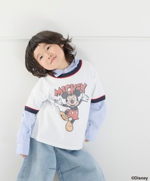 LOWRYS FARM（ローリーズファーム）の「Ｄｉｓｎｅｙ／リンガーＴ　654413（Tシャツ/カットソー）」