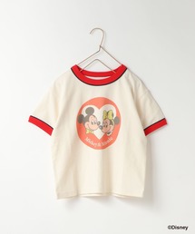 LOWRYS FARM（ローリーズファーム）の「Ｄｉｓｎｅｙ／リンガーＴ　654413（Tシャツ/カットソー）」