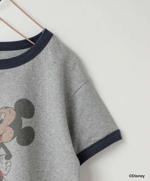 LOWRYS FARM(ローリーズファーム)の「Disney/リンガーT 654413(Tシャツ/カットソー・キッズ・グレー/オフホワイト/アイボリー・150cm/140cm/130cm/120cm/110cm)」の13枚目の写真