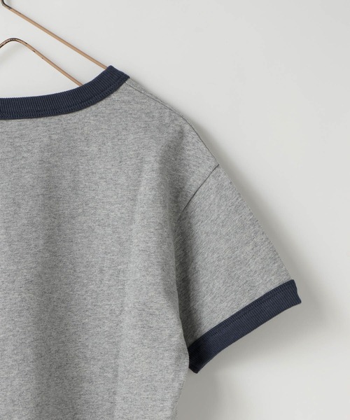 LOWRYS FARM(ローリーズファーム)の「Disney/リンガーT 654413(Tシャツ/カットソー・キッズ・グレー/オフホワイト/アイボリー・150cm/140cm/130cm/120cm/110cm)」の16枚目の写真