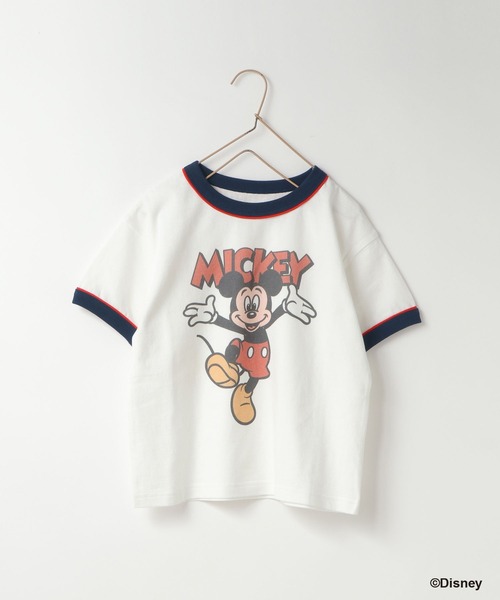 LOWRYS FARM(ローリーズファーム)の「Disney/リンガーT 654413(Tシャツ/カットソー・キッズ・グレー/オフホワイト/アイボリー・150cm/140cm/130cm/120cm/110cm)」の19枚目の写真