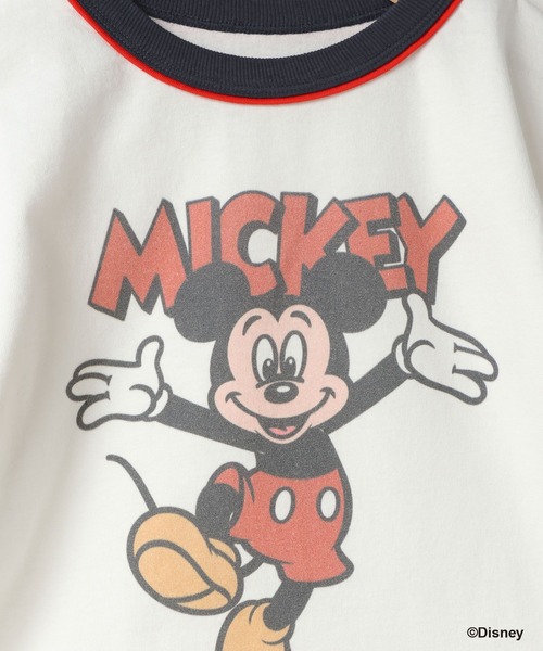 LOWRYS FARM(ローリーズファーム)の「Disney/リンガーT 654413(Tシャツ/カットソー・キッズ・グレー/オフホワイト/アイボリー・150cm/140cm/130cm/120cm/110cm)」の20枚目の写真