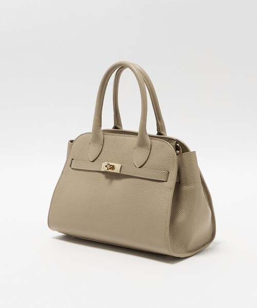 AULENTTI（オウレンティ）の「＜AULENTTI＞ SQE BAG（トートバッグ・レディース・ベージュ/ブラック・FREE）」の8枚目の写真