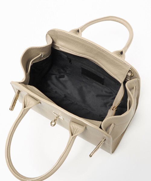 AULENTTI（オウレンティ）の「＜AULENTTI＞ SQE BAG（トートバッグ・レディース・ベージュ/ブラック・FREE）」の11枚目の写真