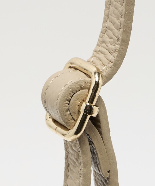 AULENTTI（オウレンティ）の「＜AULENTTI＞ SQE BAG（トートバッグ・レディース・ベージュ/ブラック・FREE）」の13枚目の写真