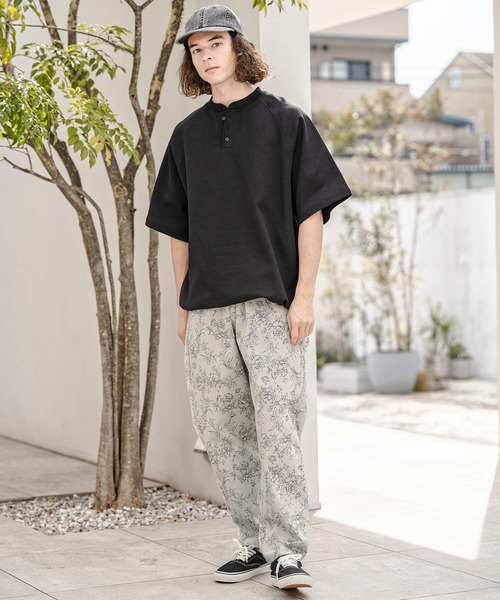 CAMBIO(カンビオ)の「mp14717- Floral Jacquard Denim Balloon Pants デニムバルーンパンツ(CAM26SS-015)(デニムパンツ・メンズ・ホワイト/インディゴブルー/ネイビー・M/L/S)」の16枚目の写真