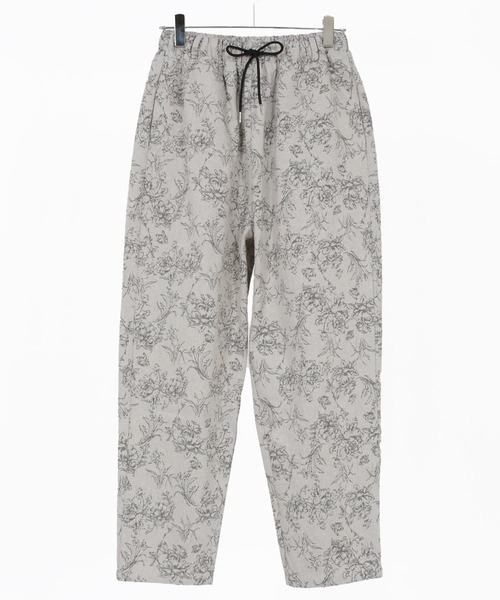 CAMBIO(カンビオ)の「mp14717- Floral Jacquard Denim Balloon Pants デニムバルーンパンツ(CAM26SS-015)(デニムパンツ・メンズ・ホワイト/インディゴブルー/ネイビー・M/L/S)」の19枚目の写真