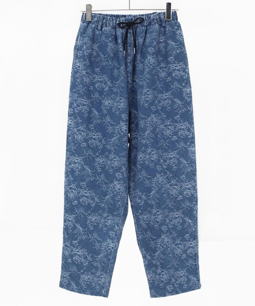CAMBIO(カンビオ)の「mp14717- Floral Jacquard Denim Balloon Pants デニムバルーンパンツ(CAM26SS-015)(デニムパンツ・メンズ・ホワイト/インディゴブルー/ネイビー・M/L/S)」の20枚目の写真