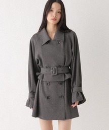 Heather | マルチWAYミドルトレンチコートワンピース　659579(トレンチコート)