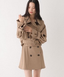 Heather（ヘザー）の「マルチWAYミドルトレンチコートワンピース　659579（トレンチコート）」