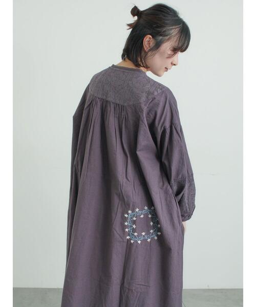 WEB限定 Sサイズ】ランダム刺繍レース切替ワンピース（ワンピース