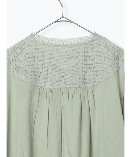 TSUHARU by Samansa Mos2(ツハルバイサマンサモスモス)の「【WEB限定 Sサイズ】ランダム刺繍レース切替ワンピース(ワンピース・レディース・オフホワイト/チャコールグレー/ミント・S/M)」の20枚目の写真
