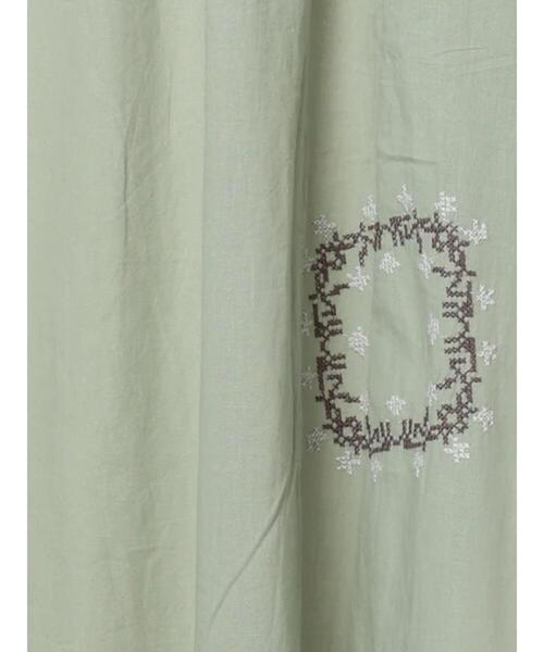 TSUHARU by Samansa Mos2(ツハルバイサマンサモスモス)の「【WEB限定 Sサイズ】ランダム刺繍レース切替ワンピース(ワンピース・レディース・オフホワイト/チャコールグレー/ミント・S/M)」の21枚目の写真