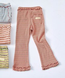 p.premier | 先染めボーダーワッフルメロウパンツ(その他パンツ)