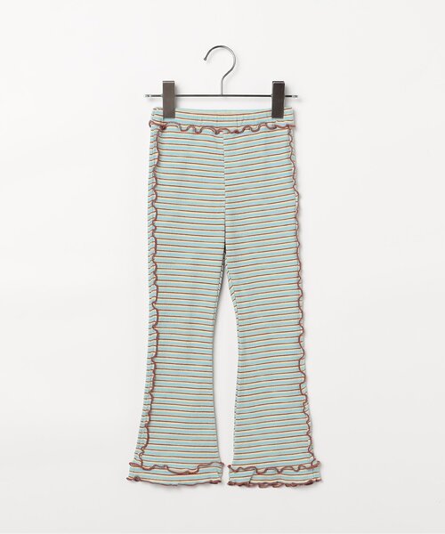 p.premier（ピードットプルミエ）の「先染めボーダーワッフルメロウパンツ（その他パンツ・キッズ・ピンク/グリーン/アイボリー/ブルー・100/80/140/130/120/110/90）」の20枚目の写真