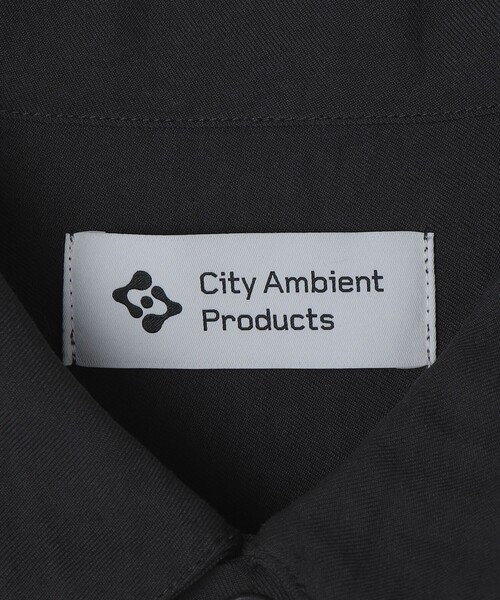 City Ambient Products(シティアンビエントプロダクツ)の「City Ambient Products: Cityform カルゼ テック ポロシャツ(ポロシャツ・メンズ・チャコールグレー/ブラック・SMALL/LARGE/MEDIUM)」の14枚目の写真