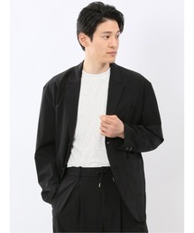 TAKA-Q（タカキュー）の「【ストレッチ ウォッシャブル 軽量 パッカブル】タカキュー ナチュラルワッシャー 2ボタンジャケット(セットアップ可能)（セットアップ）」