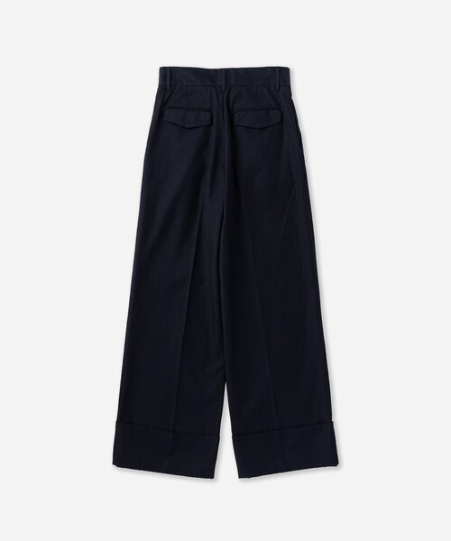 Saturdays NYC（サタデーズ ニューヨークシティ ）の「Kim Pleated Pants | WOMEN（その他パンツ・レディース・ネイビー/ベージュ・S/M/L）」の13枚目の写真
