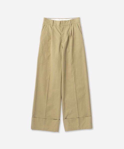 Saturdays NYC（サタデーズ ニューヨークシティ ）の「Kim Pleated Pants | WOMEN（その他パンツ・レディース・ネイビー/ベージュ・S/M/L）」の11枚目の写真