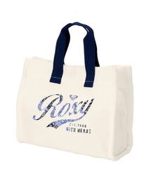 ROXY（ロキシー）の「ROXY/ロキシー トートバック ROXY WITH HEART TOTE RBG261313（トートバッグ）」