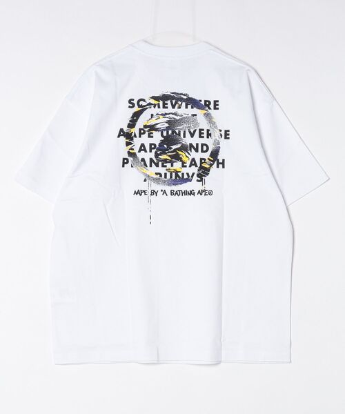 AAPE BY A BATHING APE(エーエイプバイアベイシングエイプ)の「AAPE BASIC TEE(Tシャツ/カットソー・メンズ・ライトパープル/ブラック/ホワイト・LARGE/MEDIUM/X-LARGE/XX-LARGE/SMALL)」の15枚目の写真