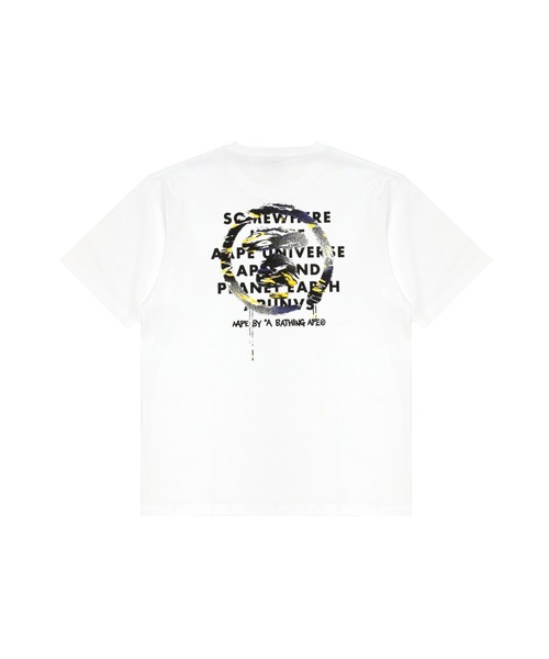 AAPE BY A BATHING APE(エーエイプバイアベイシングエイプ)の「AAPE BASIC TEE(Tシャツ/カットソー・メンズ・ライトパープル/ブラック/ホワイト・LARGE/MEDIUM/X-LARGE/XX-LARGE/SMALL)」の1枚目の写真