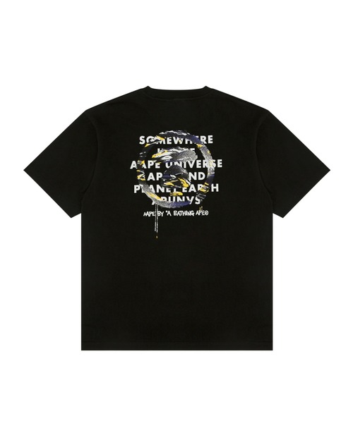 AAPE BY A BATHING APE(エーエイプバイアベイシングエイプ)の「AAPE BASIC TEE(Tシャツ/カットソー・メンズ・ライトパープル/ブラック/ホワイト・LARGE/MEDIUM/X-LARGE/XX-LARGE/SMALL)」の7枚目の写真