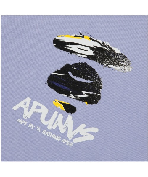 AAPE BY A BATHING APE(エーエイプバイアベイシングエイプ)の「AAPE BASIC TEE(Tシャツ/カットソー・メンズ・ライトパープル/ブラック/ホワイト・LARGE/MEDIUM/X-LARGE/XX-LARGE/SMALL)」の11枚目の写真