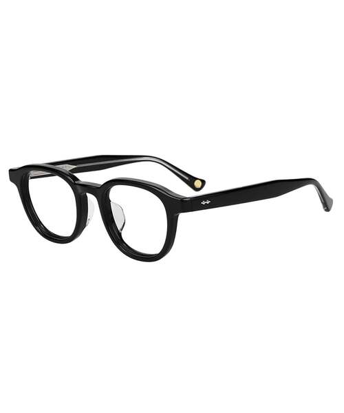 JOURNAL STANDARD relume（ジャーナルスタンダード　レリューム）の「Zoff｜JOURNAL STANDARD relume ジャーナルスタンダードレリューム  ウェリントン型 メガネ｜軽量 太縁 黒縁フレーム 眼鏡 検眼調整 伊達メガネ 度付きレンズ交換 度あり 度なし メンズ レディース ユニセックス（メガネ・メンズ・ブラウン系その他2/ライトグリーン/ブラック系その他2/ブラック・FREE）」の5枚目の写真
