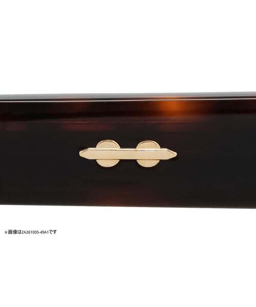 JOURNAL STANDARD relume（ジャーナルスタンダード　レリューム）の「Zoff｜JOURNAL STANDARD relume ジャーナルスタンダードレリューム  ウェリントン型 メガネ｜軽量 太縁 黒縁フレーム 眼鏡 検眼調整 伊達メガネ 度付きレンズ交換 度あり 度なし メンズ レディース ユニセックス（メガネ・メンズ・ブラウン系その他2/ライトグリーン/ブラック系その他2/ブラック・FREE）」の7枚目の写真