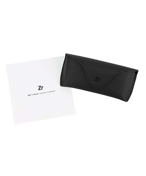 JOURNAL STANDARD relume（ジャーナルスタンダード　レリューム）の「Zoff｜JOURNAL STANDARD relume ジャーナルスタンダードレリューム  ウェリントン型 メガネ｜軽量 太縁 黒縁フレーム 眼鏡 検眼調整 伊達メガネ 度付きレンズ交換 度あり 度なし メンズ レディース ユニセックス（メガネ・メンズ・ブラウン系その他2/ライトグリーン/ブラック系その他2/ブラック・FREE）」の9枚目の写真