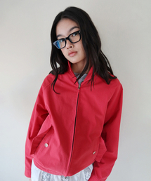 m.m.m（ムー）の「ヘリントンジャケット_レッド（MA-1）」