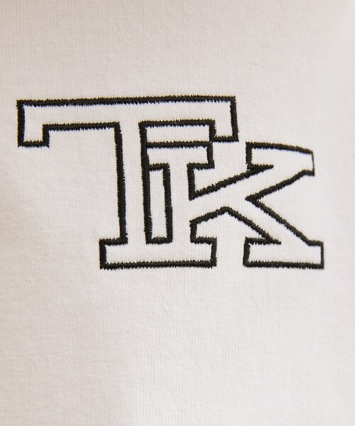 40ｃｔ＆525（フォーティーカラッツアンドゴーニーゴ）の「TK刺繍長袖丸胴Tシャツ（Tシャツ/カットソー・メンズ・ブラック/ホワイト・03/02）」の14枚目の写真