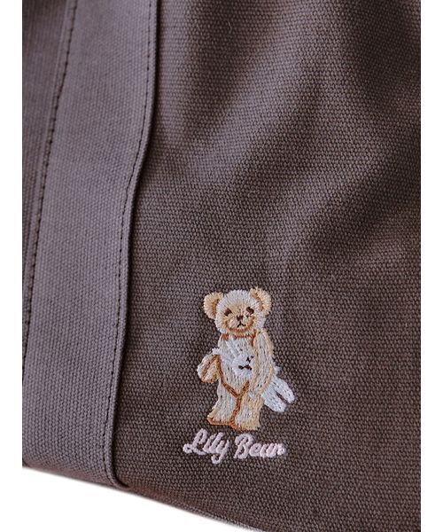LILY BROWN（リリーブラウン）の「【USAGI ONLINE/ZOZOTOWN限定】Lily Bearトラベルボストンバッグ（ボストンバッグ・レディース・ライトブルー/ネイビー/ブラウン/レッド/アイボリー・F）」の22枚目の写真