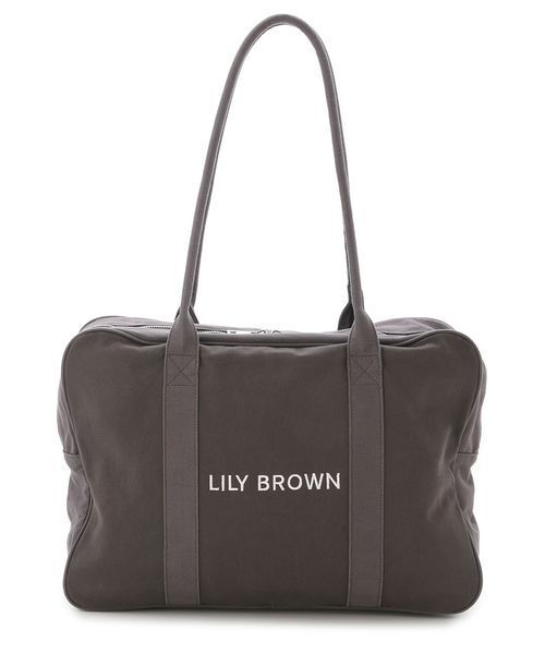 LILY BROWN（リリーブラウン）の「【USAGI ONLINE/ZOZOTOWN限定】Lily Bearトラベルボストンバッグ（ボストンバッグ・レディース・ライトブルー/ネイビー/ブラウン/レッド/アイボリー・F）」の8枚目の写真