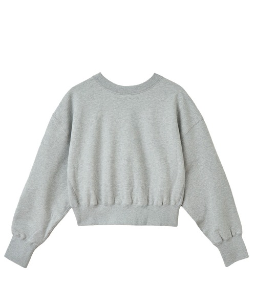 LA MARINE FRANCAISE(マリン フランセーズ)の「【LA HUTTE】ショート丈スウェット(Tシャツ/カットソー・レディース・グレー/オフホワイト/ネイビー・FREE)」の6枚目の写真